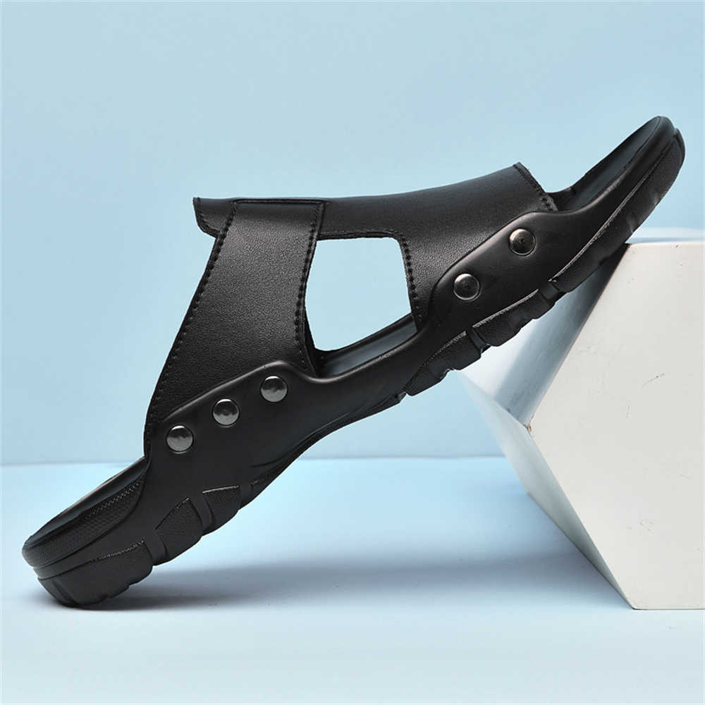 Fashion Low 44-45 Black Sandals For Men Slippers Men's Fashion Flip Flops Shoes Shoose For Men Sneakers Sport Cheaper Dropshiping