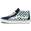 Sk8 Mid Checkerboard Green/White Vans VN0A3MV85I9