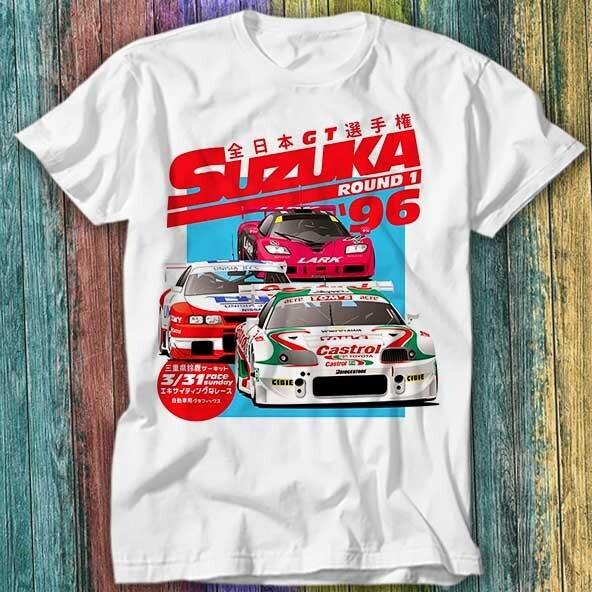

JDM Suzuka Japan Racing Car 1996 JGTC Poster T Shirt Top Tee 456 S