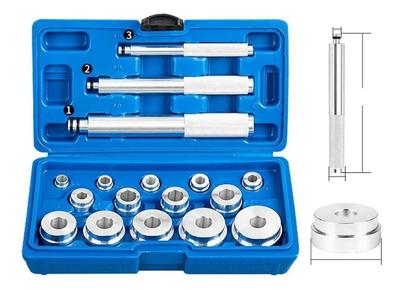 Bearing Race Seal Driver Set 17pcs Aluminum Bushing Installation Tool Kit with Storage Case