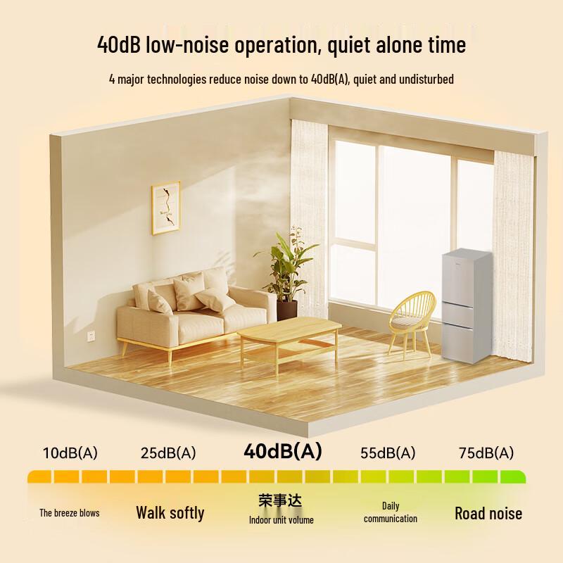 Royalstar 210L 3-Door Refrigerator with Soft Freeze