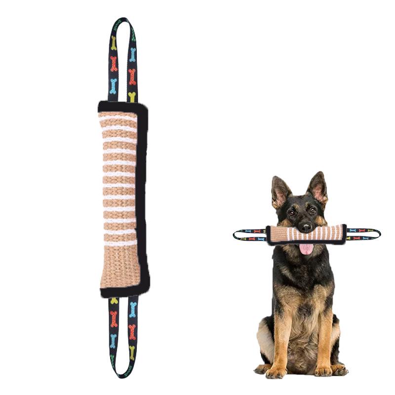

TEMU Dopamine Color Chewing Stick: Interactive Tug-of-War Teething Toy for Outdoor Dog Training чорний