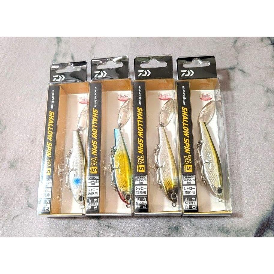 Used Daiwa More Than Shallow Spin 74S Set of 4