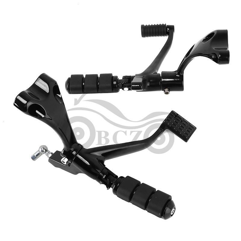 Black Front Shifter Foot Peg for Harley Sportster XL 1200 883 48 (2014-2020)