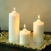 Home Emergency Lighting Bold White Candle Tip Odorless Long Pole Cylindrical Large Candle