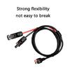 Professional Photovoltaic Connector Wire 4 to 30A Extension Cable for Diverse Solar Setups Sun Light Protect Coating