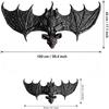 Halloween Large Small Fake Bat Decorations Spooky Horror Props Haunted House Party