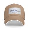 Make America Go Away Sandwich Baseball Cap Fashion Summer Funny Sarcasm Us Saying Snapback Cap Men Women Adjustable Adult Hat