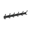 12-Hook Hanger (Black)/Wall-Mounted Bathroom Hanger/Bag Hanger