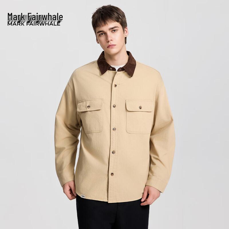 Mark Fairwhale Men's Workwear Denim Shirt Jacket