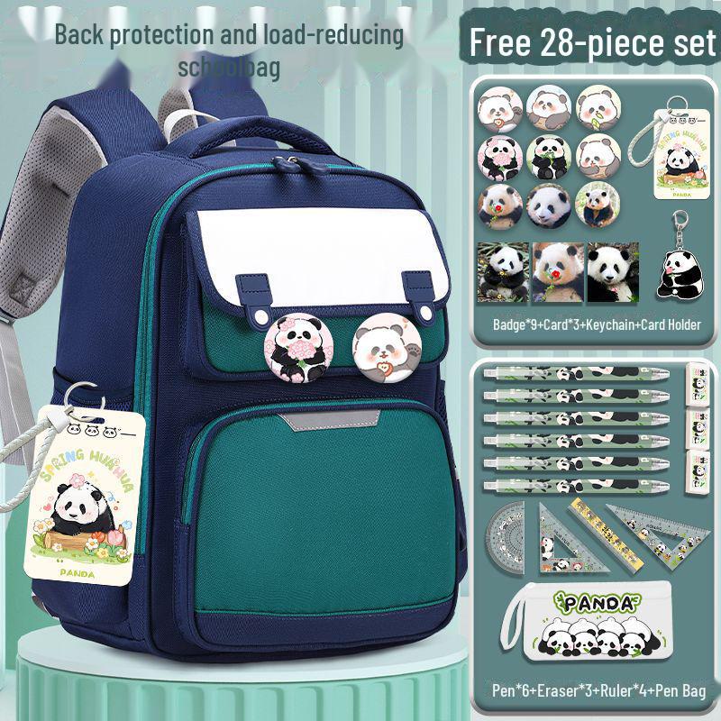 

Милый рюкзак с цветком панды для девочек: Легкий, большой емкости, удобный для школ дизайн