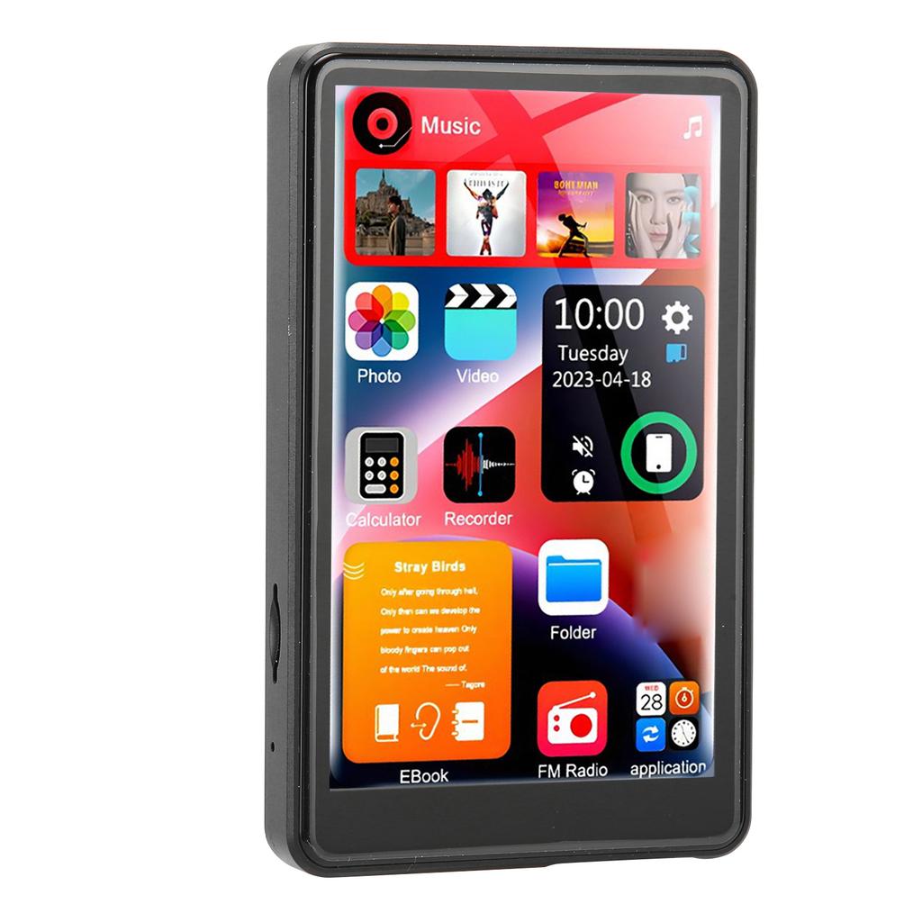 X20 4.0 Inch MP3 Music Player Full Touch Screen MP3 Player Bluetooth5.0 HiFi Sound 16GB 256GB for