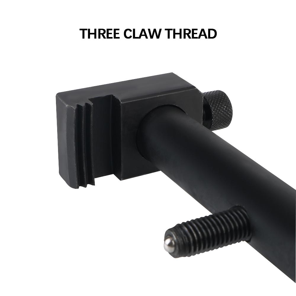 Servolenkungspumpe, Auto-Reparaturwerkzeug, 1 Satz, Universal-Reparatursatz, Inbusschlüssel, Werkzeug zum Entfernen der Riemenscheibe, einstellbarer Kurbelwellen-Riemenscheibensatz