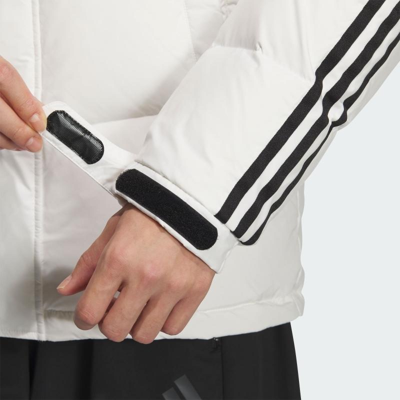 Adidas Unitefit Sports Lifestyle Series Hooded Versatile Comfortable Windproof Waterproof Water-Repellent Warm Puffer Jacket Unisex Jacket JW6736