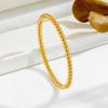 2026 Fashion Bamboo Light Luxury High-end Bracelet Women, Versatile Simple Round Beads Personalized Ins Wind Bracelet