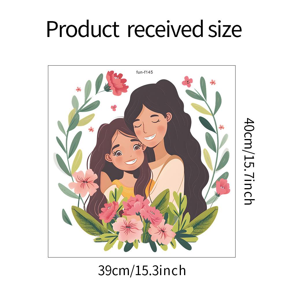 

Fun-f145 Мультяшная гирлянда ко Дню матери для детской спальни, торгового центра, коммерческого фона, ландшафтного дизайна, настенных наклеек 39*40CM/fun-f145