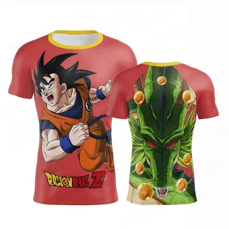 2026 Dragon Ball Goku Anime Graphic T-shirt Sports  Men's T-Shirt Children's
