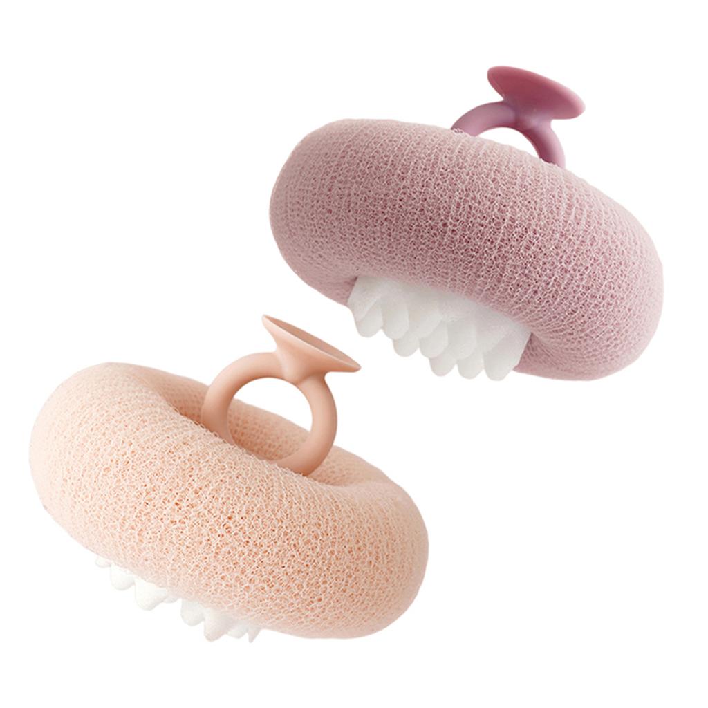 Handheld Sunflower Shower Ball Round Super Soft Exfoliating Body Massage Bath Ball Reusable  for  Women Men Shower Tool