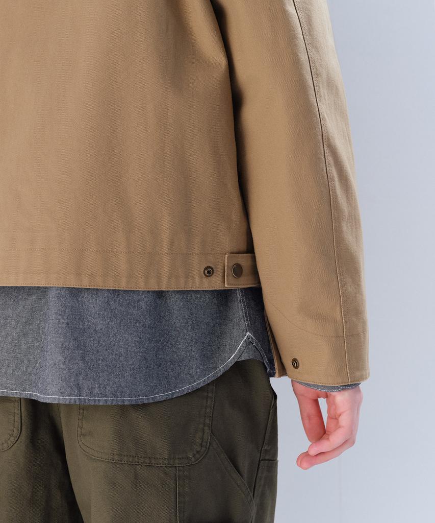 Musinsa Standard Canvas Work Jacket [Beige]