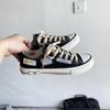Canvas Schuhe Herren Low-Top Koreanische Version Trend All-Match Freizeitschuhe Herren Sommer Atmungsaktive Stoffschuhe Studentenschuhe Herren Trendy Schuhe