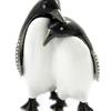 Les Trésors De Lily [L9212] - 'Penguin Couple' Jewelry Box Black White Orange