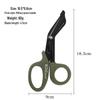 Stainless Steel Outdoor EDC Military-Grade Scissors: Bent Tip, Medical, Bandage, Tape & Cloth Cutting