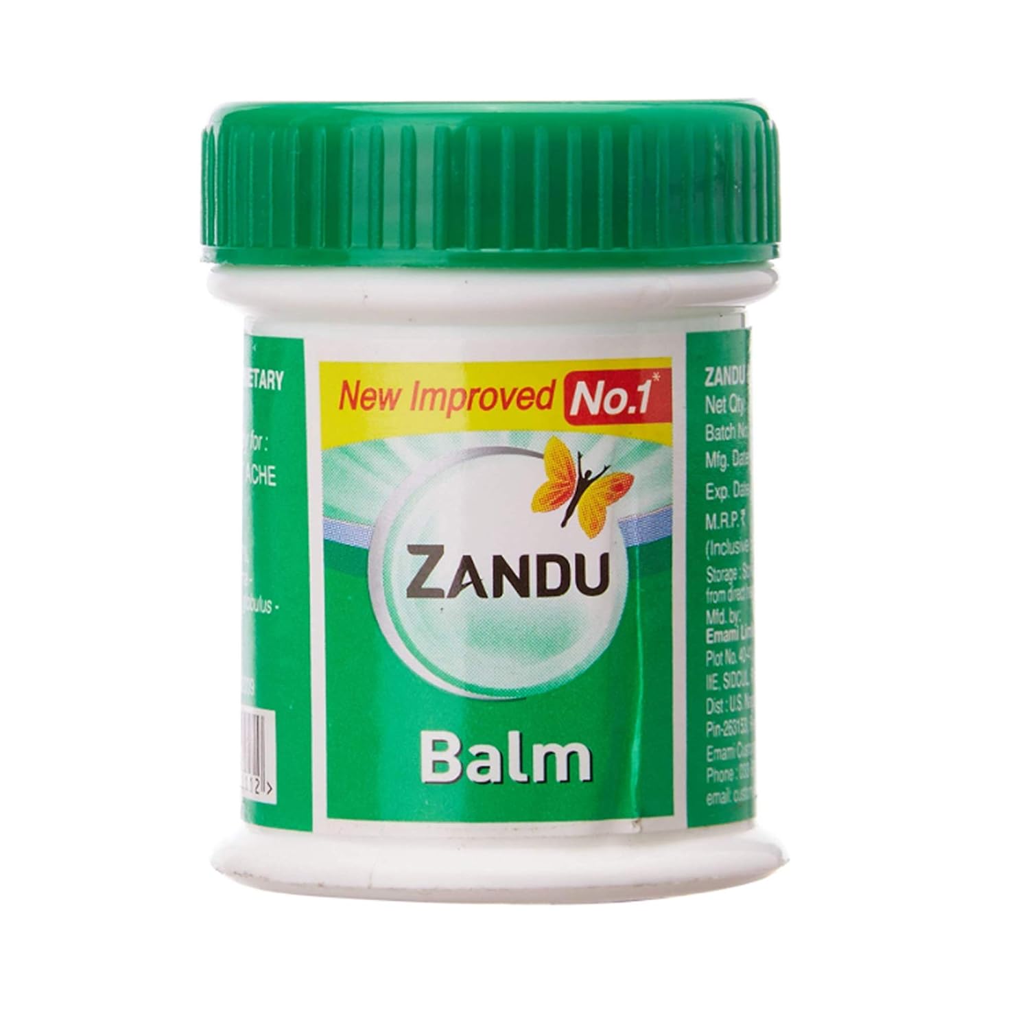 

Zandu Balm Pain Relief Balm 25 ml X Pack Of 2 Fast Absorbing Non Greasy Comfort Care For Headache Body Ache