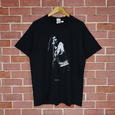 Vintage 90er Janis Joplin Amerikanische Sängerin Songwriterin Promo Musik T-Shirt