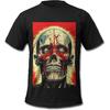 Bands and Bones The Living Dead 5 Zombie Tribute Men's T-Shirt