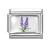 Fashion Violet Rose Daisy Sunflower Lavender Flowers Italian Beads Fit 9mm Stainless Steel Bracelet Making DIY Charm Jewelry