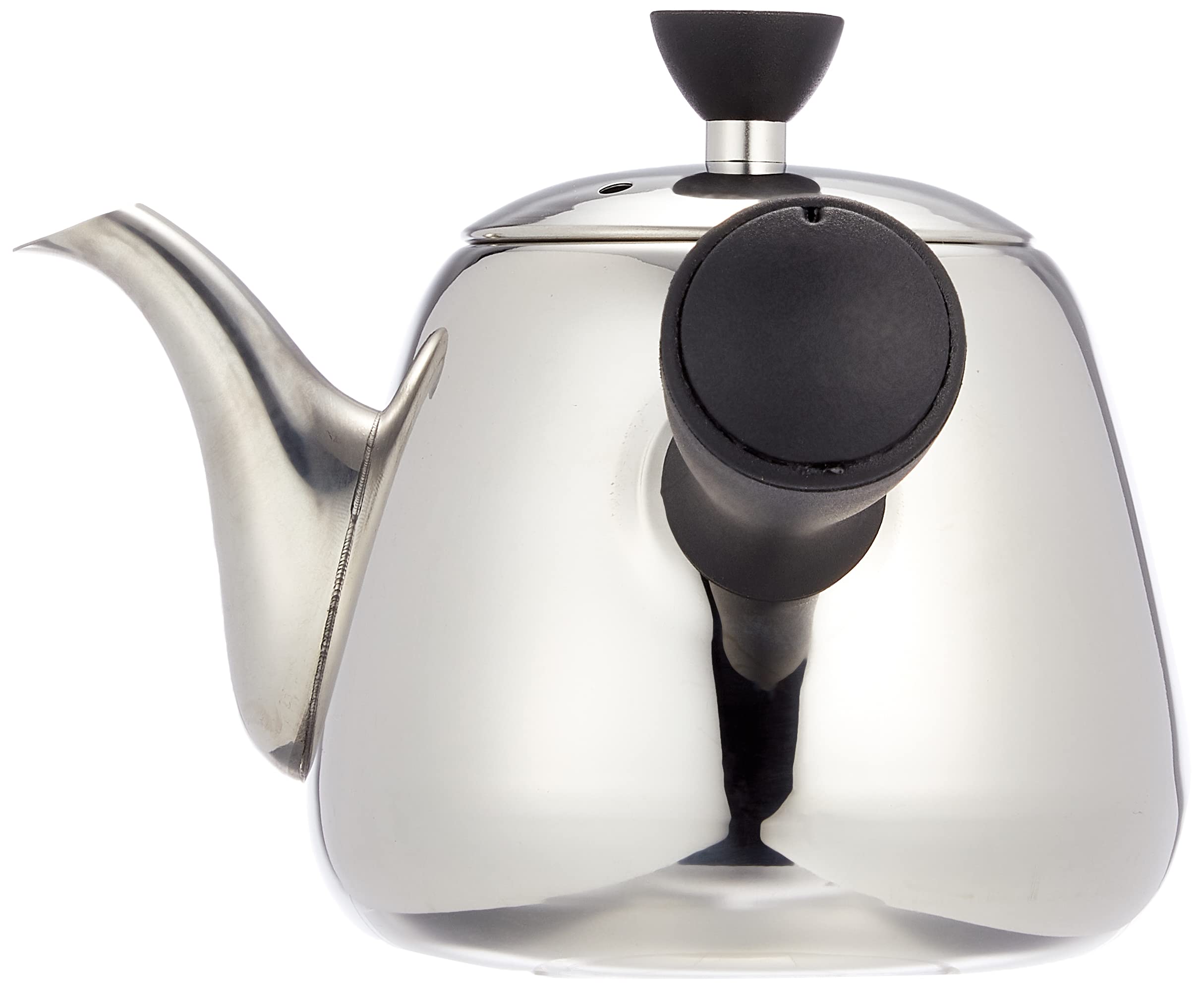 

Pearl Metal Teapot Stainless Steel Yokote 600ml Just Size