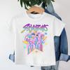 New KPop Demon Hunters Saja Boys Cartoon Boys T-shirt Round Neck Print Fashion Casual Top Children's T-shirt Kids Clothing