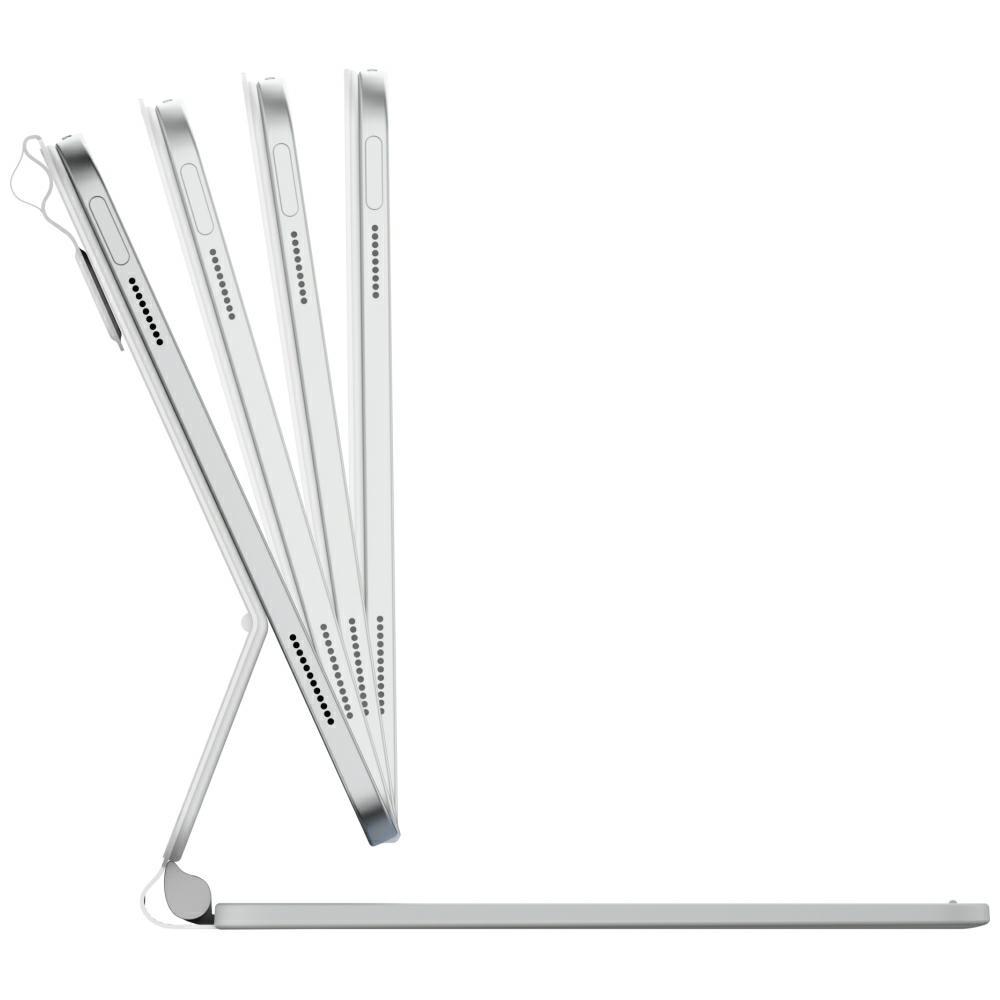 Etui Typecase Edge z klawiaturą do iPad  11" (A16) 2025 / iPad 10.9" 2022 biały