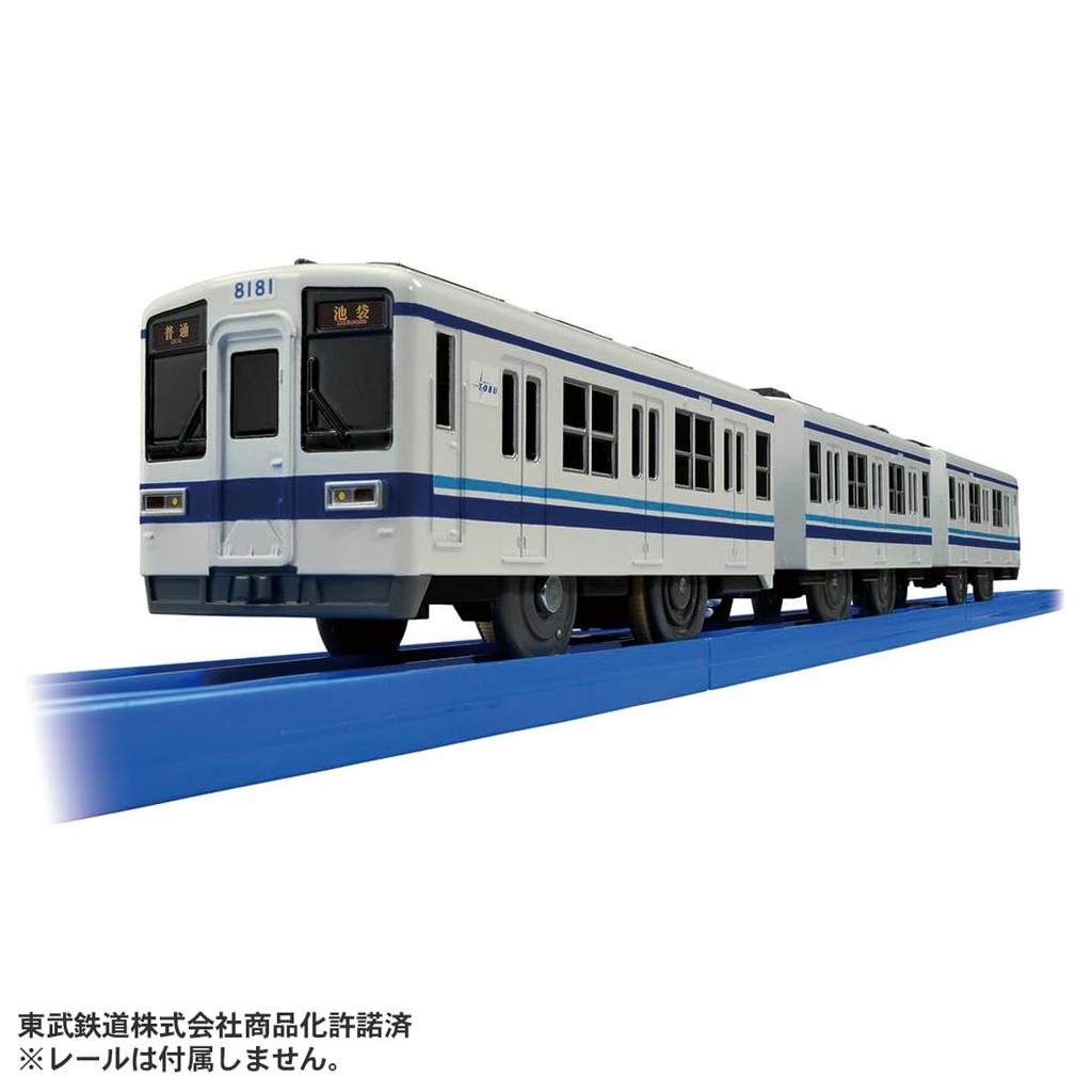 Takara Tomy Plarail Tobu 8000 Series Toy for Ages 3 and Up S-61 Train,