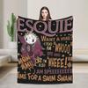 Clair Obscur Expedition 33 Gustave Flannel Throw Fashion Blankets Video Game for Couch Knitted Fashion Blanket Travel Warm Portable Quilt