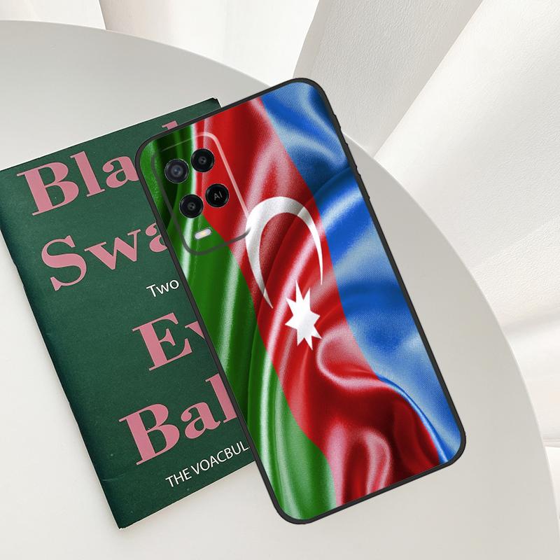 Azerbaijan Flag For OPPO A40 A60 A80 A5 A6 Pro A15 A17 A57 A16 A76 A96 A18 A38 A58 A78 A98 A54 A74 A94 Case