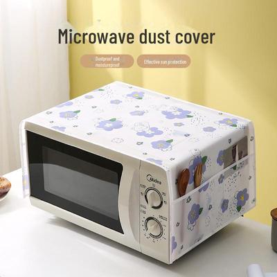 PEVA Waterproof & Oil-Proof Microwave Oven Dust Cover