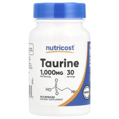 Taurin, 1.000 mg, 30 Kapseln