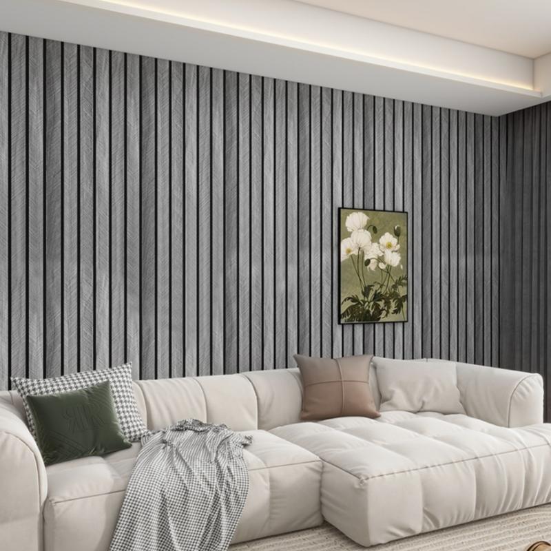 Naklejki ścienne z siatki piankowej Dekoracja tła ściany Tapety Grube XPE Słoje drewna Odrywaj i przyklejaj Tapeta Remont domu