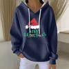 Women's Fashion Casual Christmas Angel Print Pullover Long-Sleeve Sweatshirt