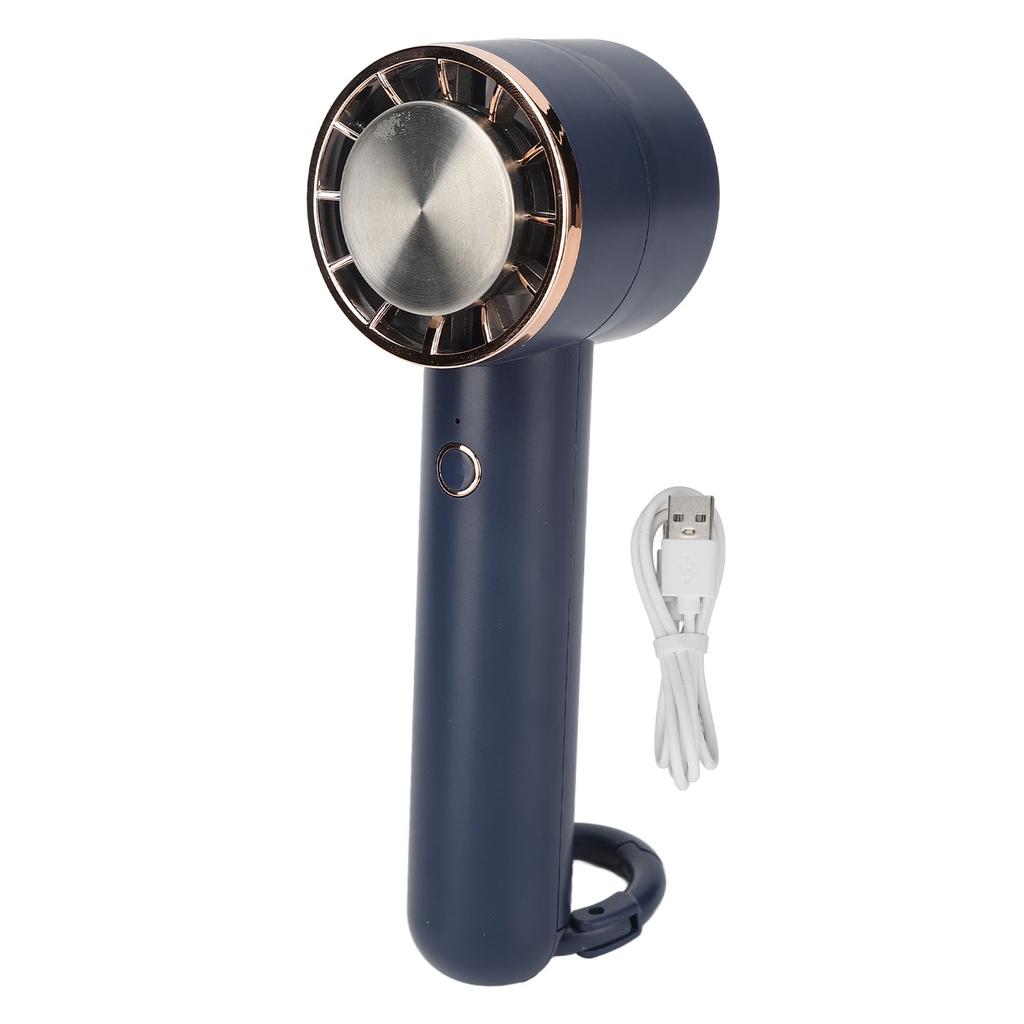 USB Rechargeable Personal Fan Outdoor Portable Handheld Cooling Fan with 3 Adjustable Speed for
