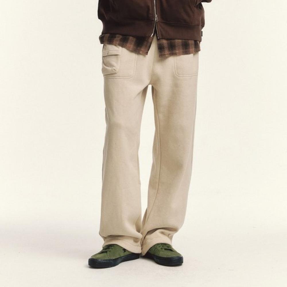 

Kangol Sweat Pants Beige 4541 Pocket XL