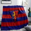 1PC Mks Pogoń Szczecin Print Flannel Blanket, High quality Comfortable for All Seasons, Home Decor, Warmth and Comfort, Perfect for Christmas Gifts