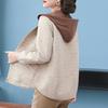 Stilvolle Herbst-Kapuzenjacke für Mütter - Vielseitige Frühjahrs- & Herbst-Freizeitkleidung für Frauen mittleren und höheren Alters