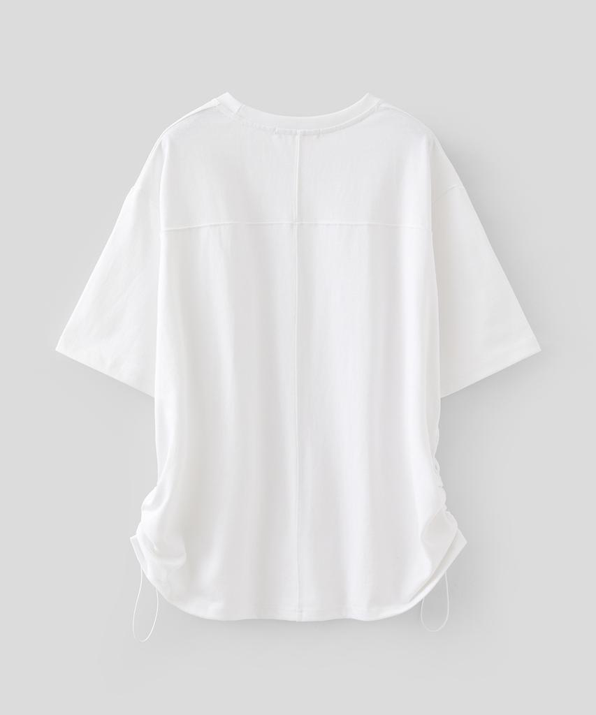 Lounellain Norton Heavy Cotton Oversized T-Shirt_White