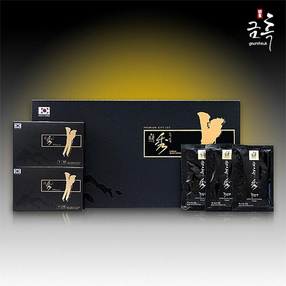 Geumheuksu Black Ginseng Extract 70ml, 30 pouches, Easy to Consume, Chuseok Gift, 1 Box 2.1kg
