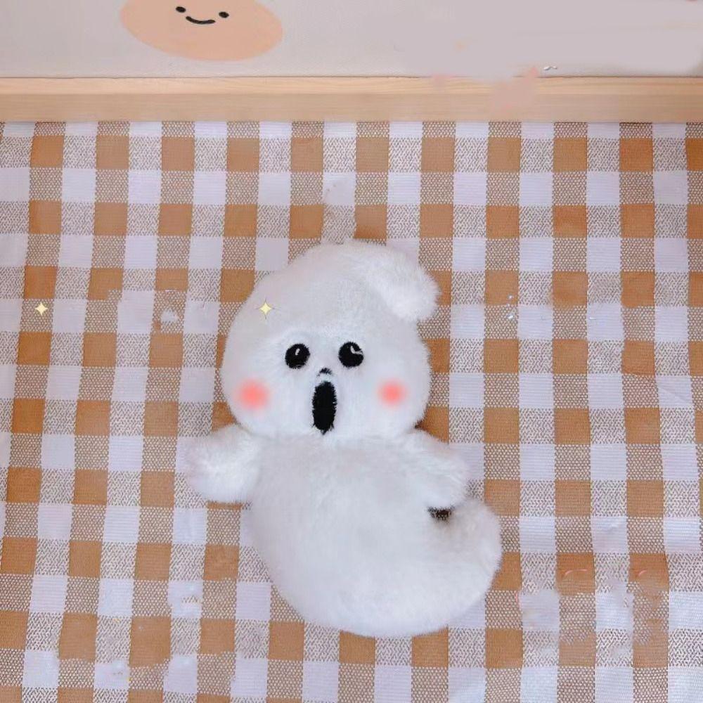 Plush Doll Halloween Plush Ghost Bag Pendant Cartoon Ghost Decoration  Birthday Gift