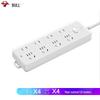 GN-403 New National Standard 8-Socket Master Control Power Strip CN Plug (adapter Included)