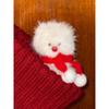 MGR Fluffy Snowman Keyring