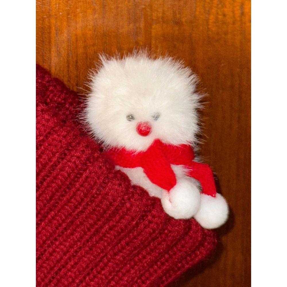 MGR Fluffy Snowman Keyring